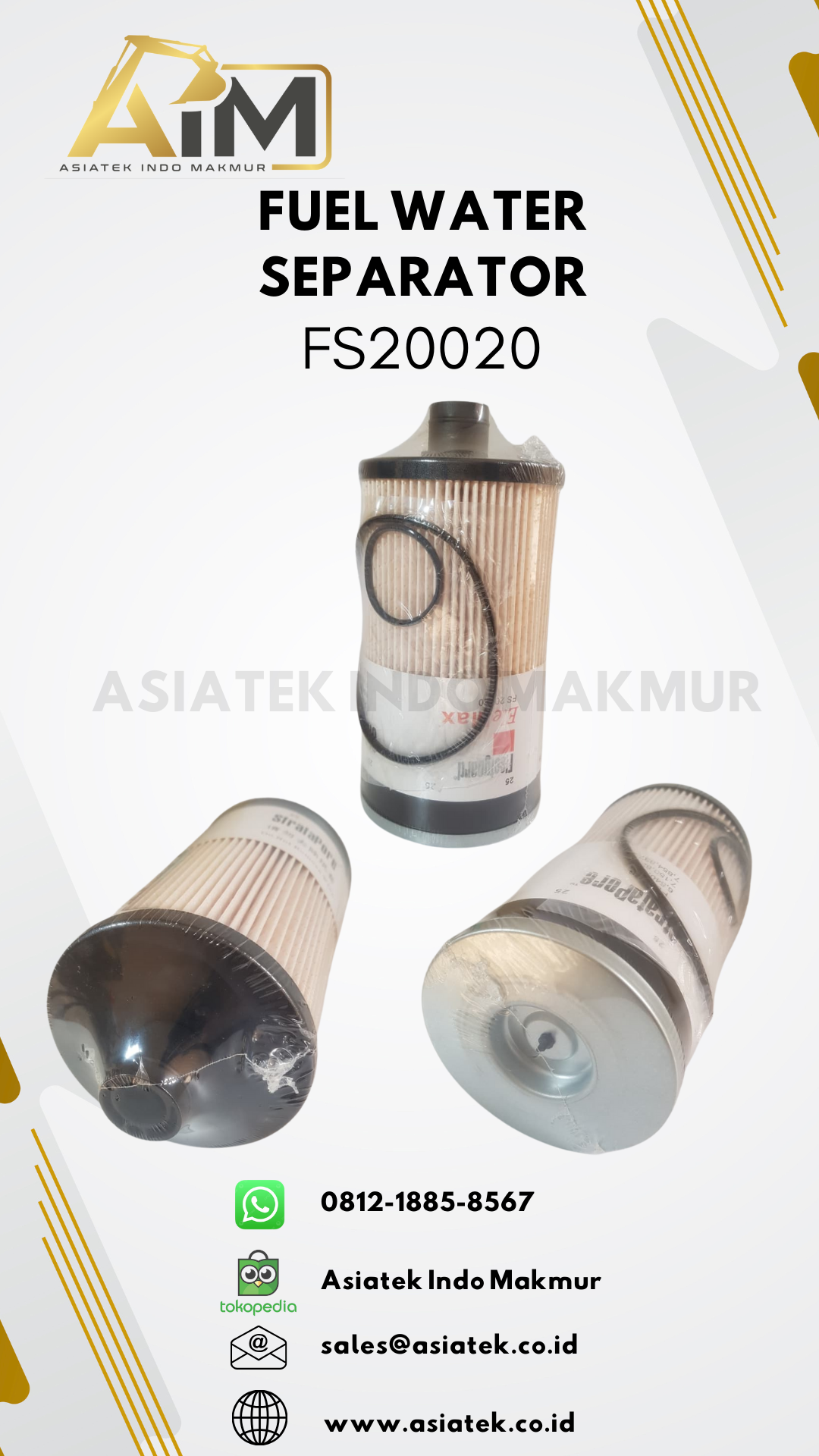 FUEL WATER SEPARATOR (FS20020)